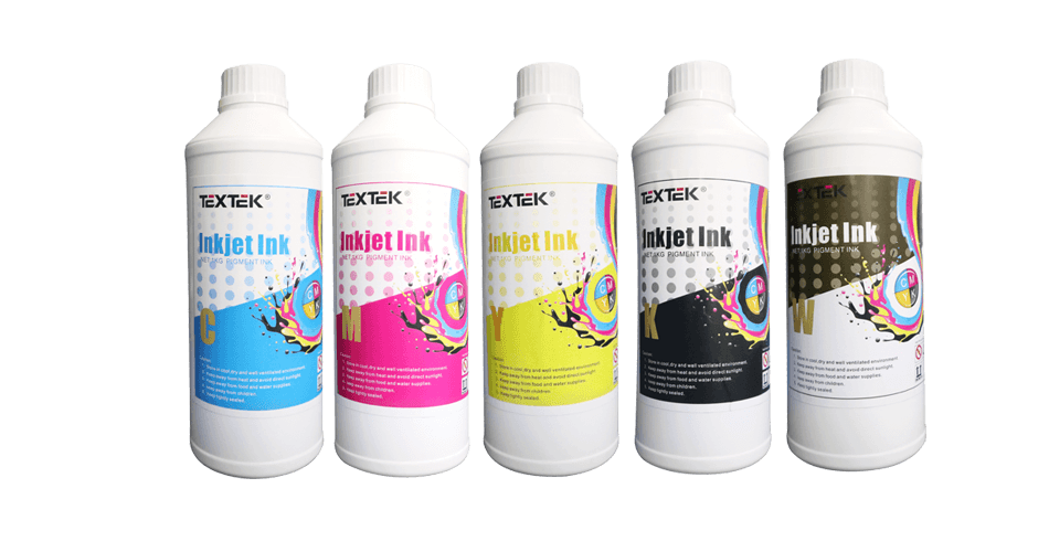 Textek CMYK inks